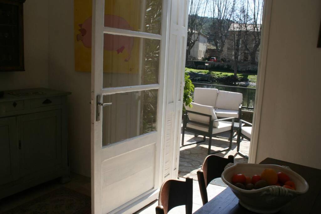 Character Filled House Overlooking The River Cesse Bize-Minervois Exterior foto